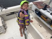 T-Time Charters, My daughter shows me how it's done
