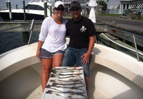 T-Time Charters, INSHORE  or NEARSHORE TRIP 3/4 DAY